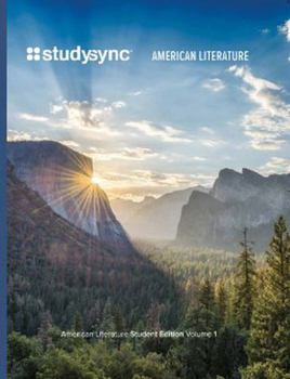 Hardcover Studysync Core Ela Amer Lit, Hardcover, Reading and Writing Companion, Single Bind Set (Volumes 1 & 2) Book