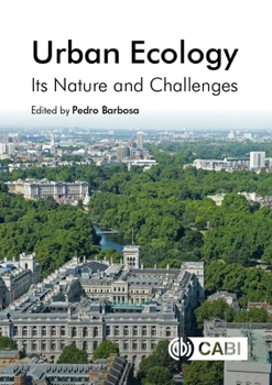 Hardcover Urban Ecology: Its Nature and Challenges Book