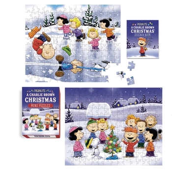 Paperback Peanuts: A Charlie Brown Christmas Mini Puzzles Book