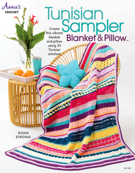 Paperback Tunisian Sampler Blanket & Pillow Book