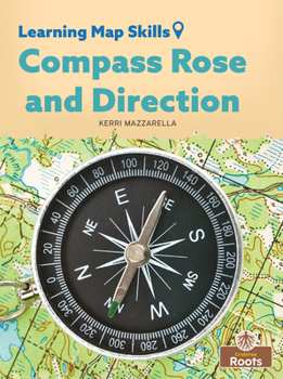 Paperback Compass Rose and Direction Book