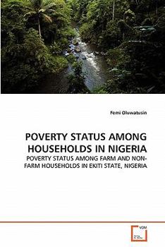 Paperback Poverty Status Among Households in Nigeria Book