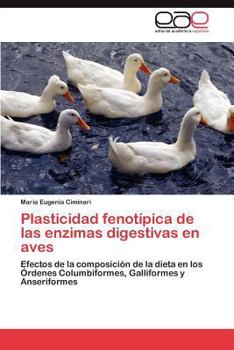 Paperback Plasticidad Fenotipica de Las Enzimas Digestivas En Aves [Spanish] Book