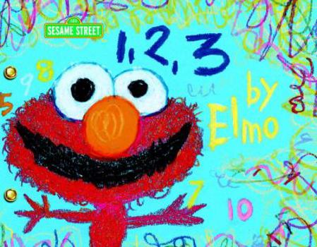 Board book 1, 2, 3 by Elmo Book