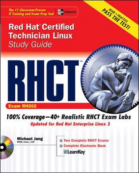 Paperback Rhct Red Hat Certified Technician Linux Study Guide (Exam Rh202) Book