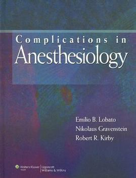 Hardcover Complications in Anesthesiology Book