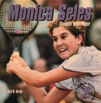 Hardcover Monica Seles, Champion Tennis Player Book