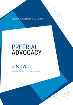 Paperback Pretrial Advocacy Book