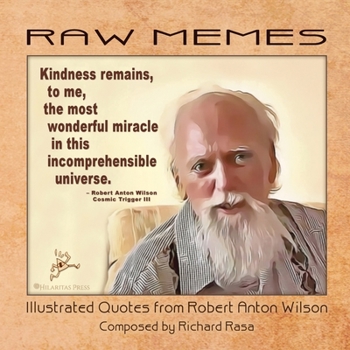 Paperback RAW Memes: Illustrated Quotes from Robert Anton Wilson Book