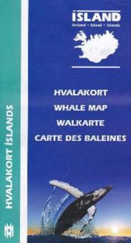 Paperback Whale Map of Iceland Book