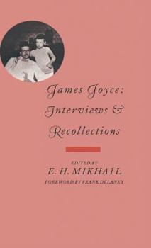 Hardcover James Joyce: Interviews and Recollections Book