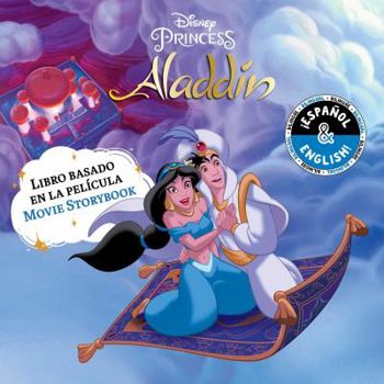 Paperback Disney Aladdin: Movie Storybook / Libro Basado En La Película (English-Spanish) Book