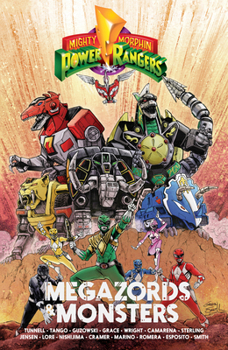 Paperback Mighty Morphin Power Rangers: Megazords & Monsters Book