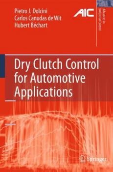 Paperback Dry Clutch Control for Automotive Applications Book