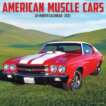 Calendar American Muscle Cars 2021 Wall Calendar Book