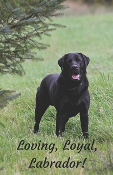 Paperback "Loving, Loyal, Labrador!" A5 notebook / gift Book