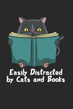 Katze Buch Notizbuch: Katze Lesen Notizbuch für Bücher Liebhaber / Notizheft / Notizblock A5 (6x9in) Dotted Notebook / Punkteraster / 120 gepunktete Seiten (German Edition)