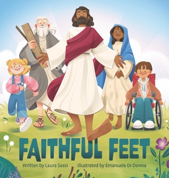 Hardcover Faithful Feet Book