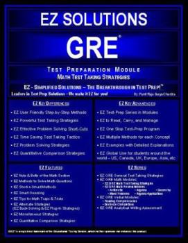 Paperback GRE: Test Preparation Module Math Test Taking Strategies Book