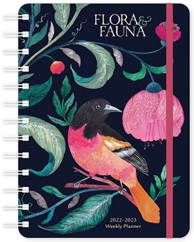 Calendar Flora and Fauna 2022-2023 Weekly Planner Book