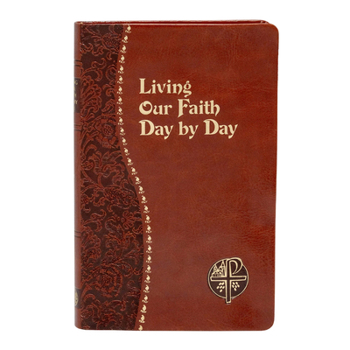 Imitation Leather Living Our Faith Day by Day Book