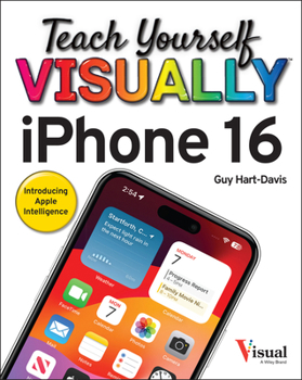 Paperback Teach Yourself Visually iPhone 16 Book