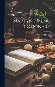 Hardcover Martyn's Menu Dictionary Book