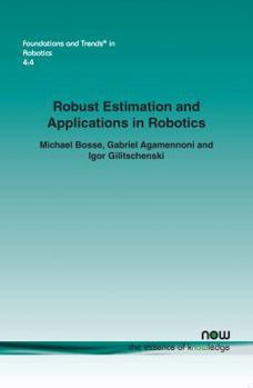 Paperback Robust Estimation and Applications in Robotics Book