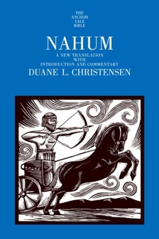 Hardcover Nahum: A New Translation with Introduction and Commentary Book