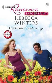 Mass Market Paperback The Lazaridis Marriage [Large Print] Book