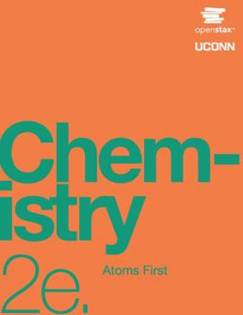 Hardcover Chemistry: Atoms First 2e by OpenStax (Official Print Version, hardcover, full color) Book