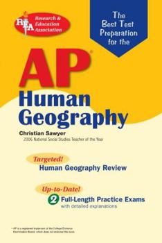 Paperback AP Human Geography Exam: The Best Test Preparation Book