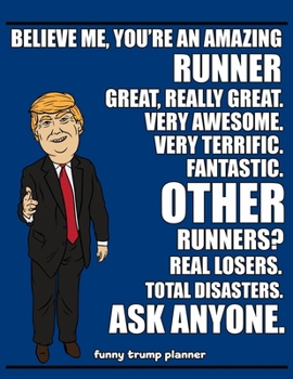 Funny Trump Planner: 2020 Planner for Runners (Funny Running Gifts)