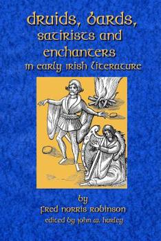 Paperback Druids Bards Satirists And Enchanters: In Early Irish Literature Book