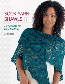 Paperback Sock-Yarn Shawls II: 16 Patterns for Lace Knitting Book