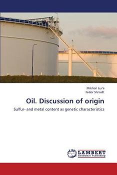 Paperback Oil. Discussion of Origin Book