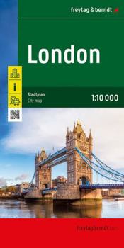 Map London City Map 1:10,000 Book