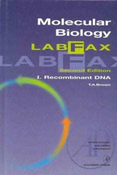 Hardcover Molecular Biology Labfax: Recombinant Dnavolume 1 Book
