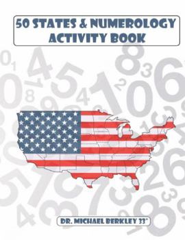 Paperback 50 States & Numerology Activity Book
