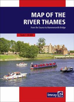 Map Map of the River Thames Book