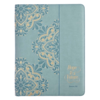 Hardcover Portfolio Luxleather Hope & a Future - Jer 29:11 Book