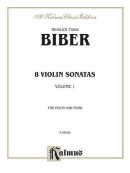 Paperback Eight Violin Sonatas, Volume 1 Book