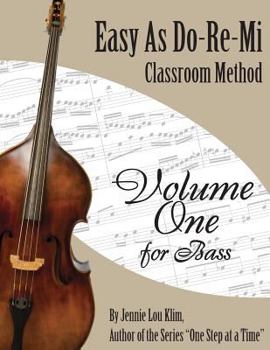 Paperback Easy As Do - Re - Mi: Bass Book One Book