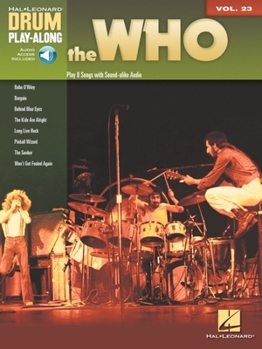 Paperback The Who Drum Play-Along Volume 23 Book/Online Audio [With CD (Audio)] Book