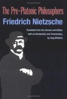 Die vorplatonischen Philosophen - Book  of the International Nietzsche Studies