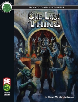 Paperback One Last Thing 5E Book