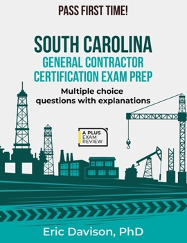 Paperback South Carolina General Contractor Certification Exam Prep Book