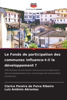 Paperback Le Fonds de participation des communes influence-t-il le développement ? [French] Book