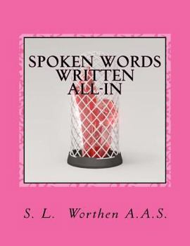 Paperback Spoken Words Written All-In: Vibrating sound written down Book