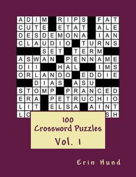 Paperback 100 Crossword Puzzles Vol. 1 Book